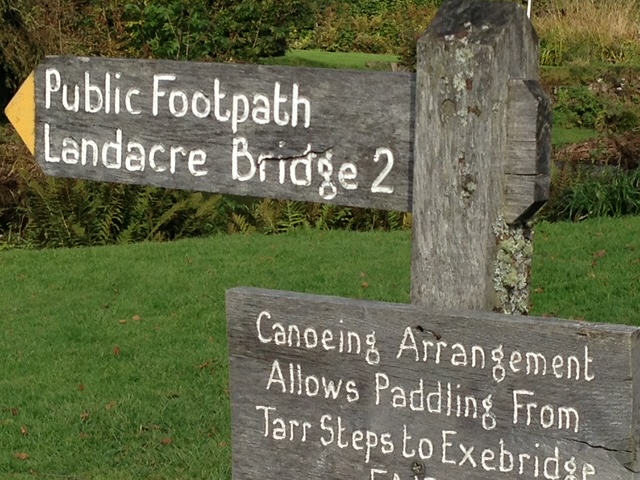 Landacre Bridge walk